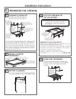 Preview for 4 page of GE JCP336 Installation Instructions Manual