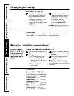 Preview for 10 page of GE JCP340 Owner'S Manual