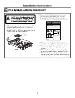 Preview for 3 page of GE JCP340BC Installation Instructions Manual