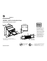 GE JCP67FWW Installation Information preview