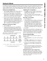 Preview for 13 page of GE JCS630 Manual