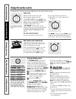 Preview for 6 page of GE JCS905 Owner'S Manual