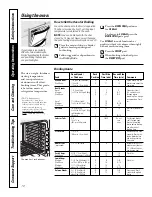 Preview for 12 page of GE JCS905 Owner'S Manual