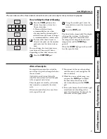 Preview for 17 page of GE JCS905 Owner'S Manual