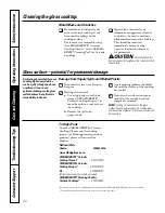 Preview for 26 page of GE JCS905 Owner'S Manual