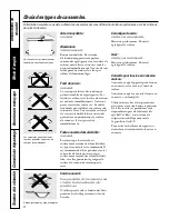 Preview for 44 page of GE JCS905 Owner'S Manual