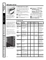 Preview for 48 page of GE JCS905 Owner'S Manual