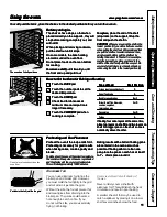 Предварительный просмотр 11 страницы GE JCS966 Owner'S Manual