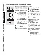 Preview for 20 page of GE JCS968 Owner'S Manual