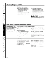 Preview for 36 page of GE JCS968 Owner'S Manual