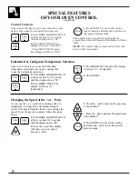 Preview for 16 page of GE JCSP31 Use And Care Manual