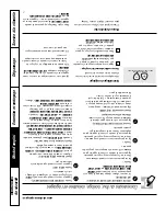 Preview for 58 page of GE JCSP38 Owner'S Manual