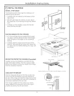 Предварительный просмотр 8 страницы GE JD630DF1WW Installation Instructions Manual