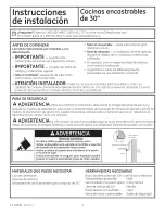 Предварительный просмотр 13 страницы GE JD630DF1WW Installation Instructions Manual