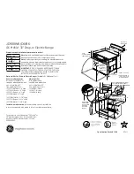 GE JD900BKBB Dimensions And Installation Information preview