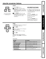 Предварительный просмотр 13 страницы GE JE1040 Owner'S Manual