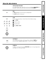 Preview for 17 page of GE JE1060 Owner'S Manual