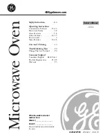 GE JE1140 Owner'S Manual preview