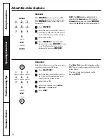 Предварительный просмотр 18 страницы GE JE1140BC Owner'S Manual