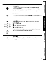 Предварительный просмотр 19 страницы GE JE1140BC Owner'S Manual