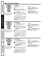 Preview for 16 page of GE JE1160 Owner'S Manual