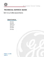 GE JE1223L Technical Service Manual preview