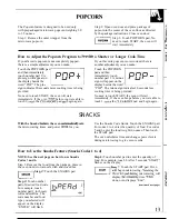 Preview for 13 page of GE JE1240 Use And Care & Cooking Manual