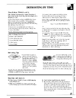 Preview for 17 page of GE JE1240 Use And Care & Cooking Manual