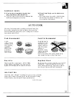 Preview for 15 page of GE JE1240L Use And Care & Cooking Manual