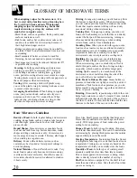 Preview for 20 page of GE JE1240L Use And Care & Cooking Manual