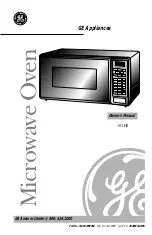 GE JE1340 Owner'S Manual предпросмотр