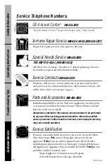 Предварительный просмотр 40 страницы GE JE1340 Owner'S Manual