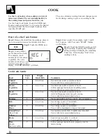Preview for 16 page of GE JE1340 Use And Care & Cooking Manual