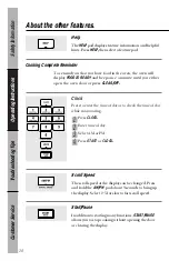 Preview for 28 page of GE JE1360 Owner'S Manual