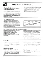 Preview for 16 page of GE JE1390 Use And Care Manual