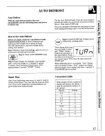 Preview for 17 page of GE JE1390 Use And Care Manual