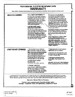 Предварительный просмотр 31 страницы GE JE1423H Manual