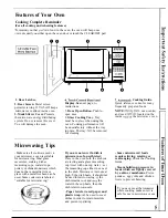 Preview for 5 page of GE JE1425L Use And Care & Cooking Manual