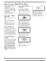 Preview for 8 page of GE JE1455L Use And Care & Cooking Manual