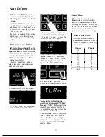 Preview for 12 page of GE JE1465J Use And Care Manual