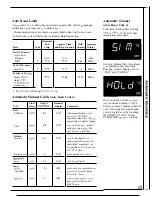 Preview for 13 page of GE JE1468K Use & Care Manual