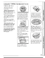 Preview for 21 page of GE JE1468K Use & Care Manual