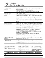 Preview for 34 page of GE JE1468K Use & Care Manual