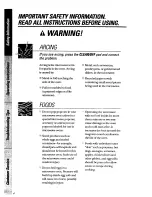 Preview for 4 page of GE JE1550 Owner'S Manual