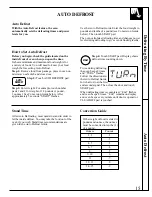 Preview for 15 page of GE JE1550 Use And Care & Cooking Manual