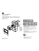 GE JE1860CH - 1.8 cu. Ft. Countertop Microwave... Dimensions preview