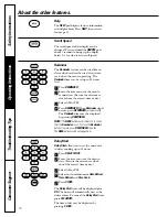 Preview for 16 page of GE JE2160 Owner'S Manual