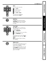 Preview for 17 page of GE JE2160 Owner'S Manual