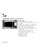 Предварительный просмотр 5 страницы GE JE2160WF - Profile 2.1 cu. Ft. Countertop Microwave Oven Installation Instruction