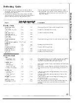 Preview for 13 page of GE JE3A Use Arid Care & Cooking Manual